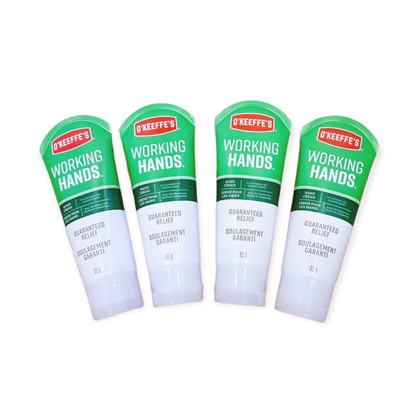 O’KEEFFE’S WORKING HANDS HAND CREAM 85G X4 - BRAND NEW - Picture 2 of 2
